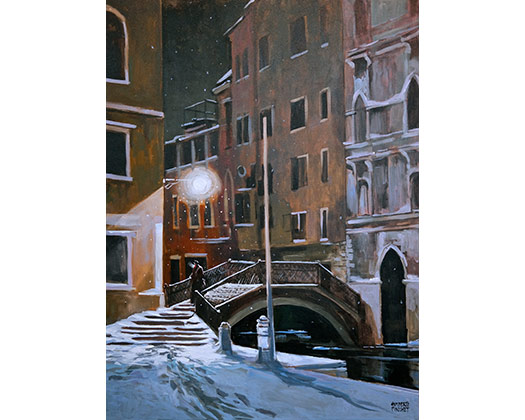 Neige sur Venise